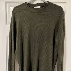 CHERISH WAFFLE LONG SLEEVE